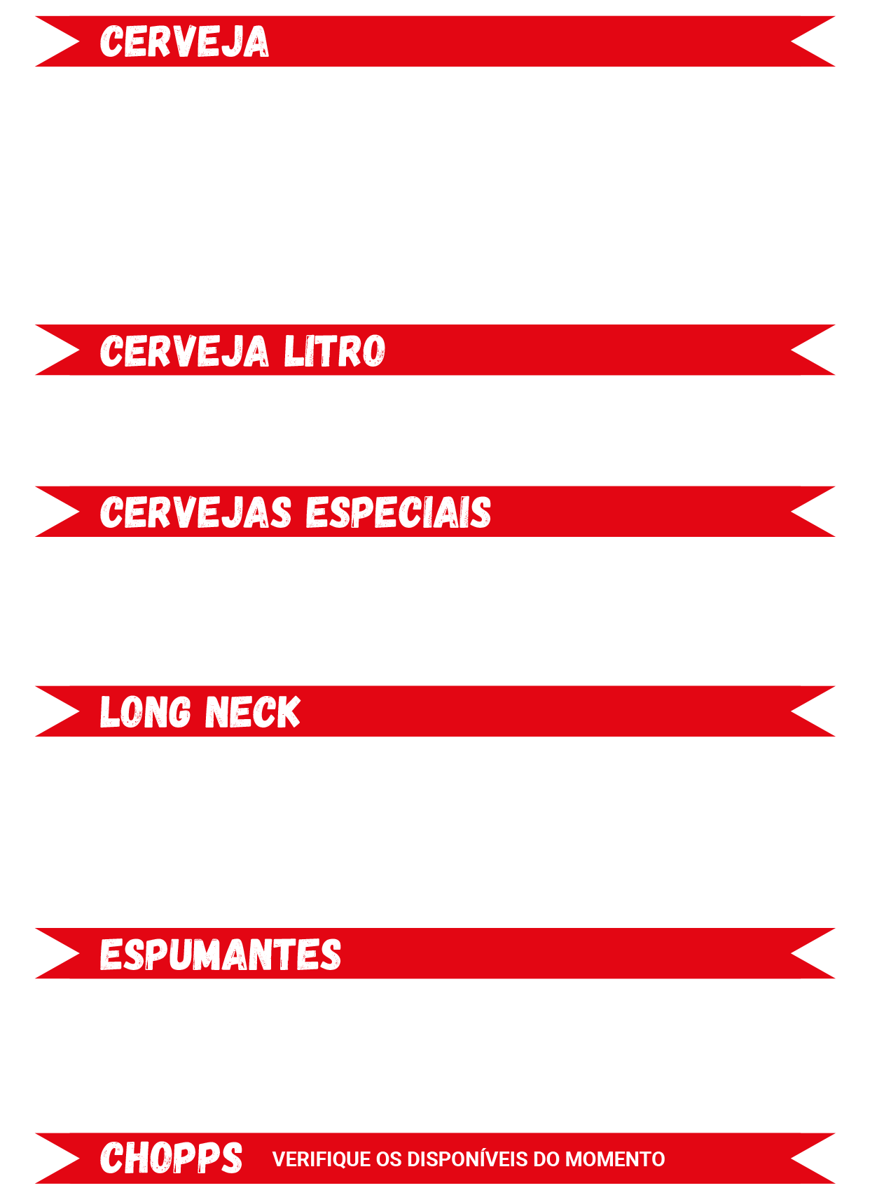 Cardápio Online Confraria Água Verde